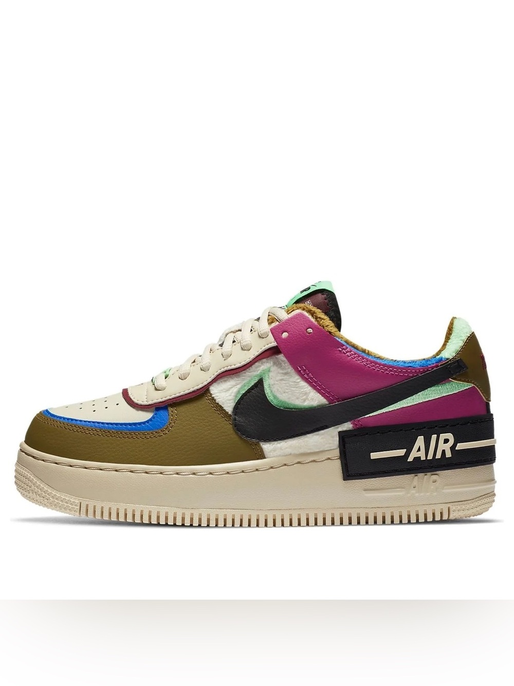 Nike Air Force 1 Shadow SE Cactus Flower Sneakers Size 7.5